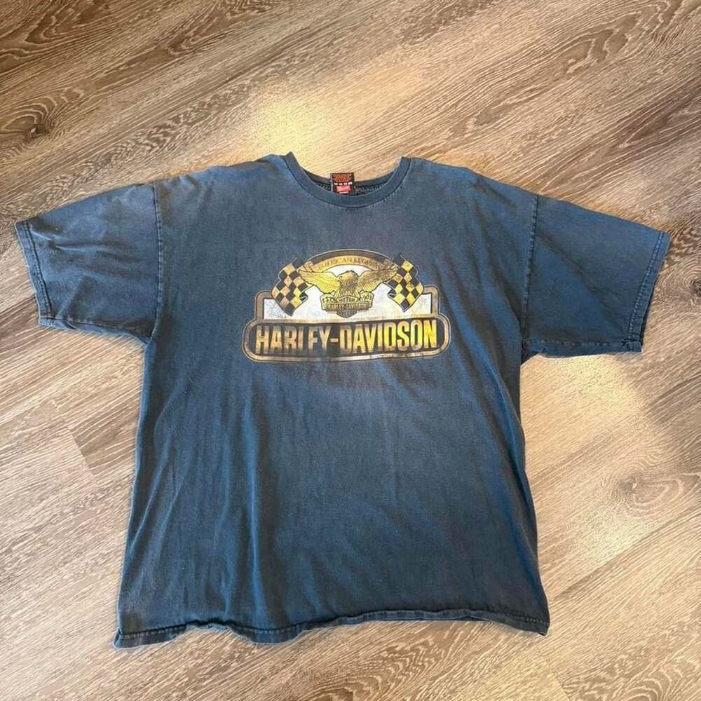 Harley Davidson St Augustine Florida Graphic T-Shirt Black